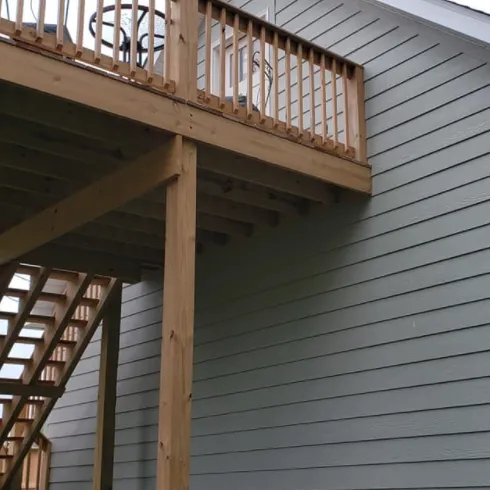 Custom landscape installation in Martinsville, IN - High Velocity Exterior Services