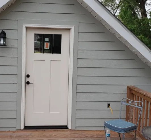 Custom outdoor landscaping in Martinsville, IN by High Velocity Exterior Services