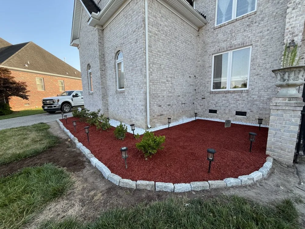 Local landscape installation in Norfolk, VA by High View Landscaping Services