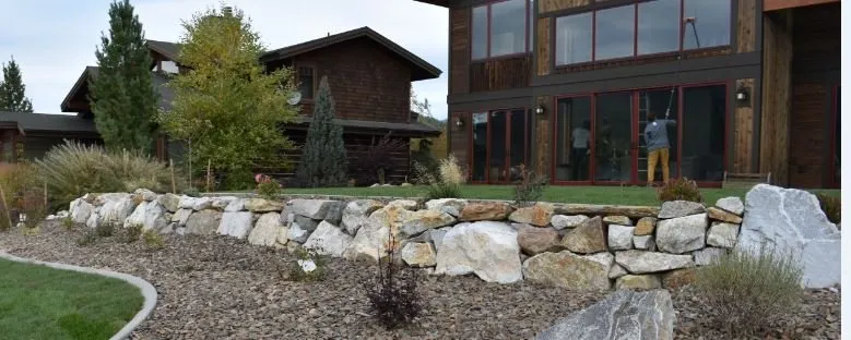 Custom outdoor landscaping for year-round maintenance in Sandpoint, ID by Highcraft Landscape and Sprinkler