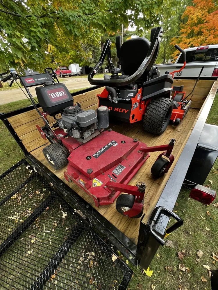 Custom lawn care service with custom design across Six Lakes, MI - Highcrest Lawn Care