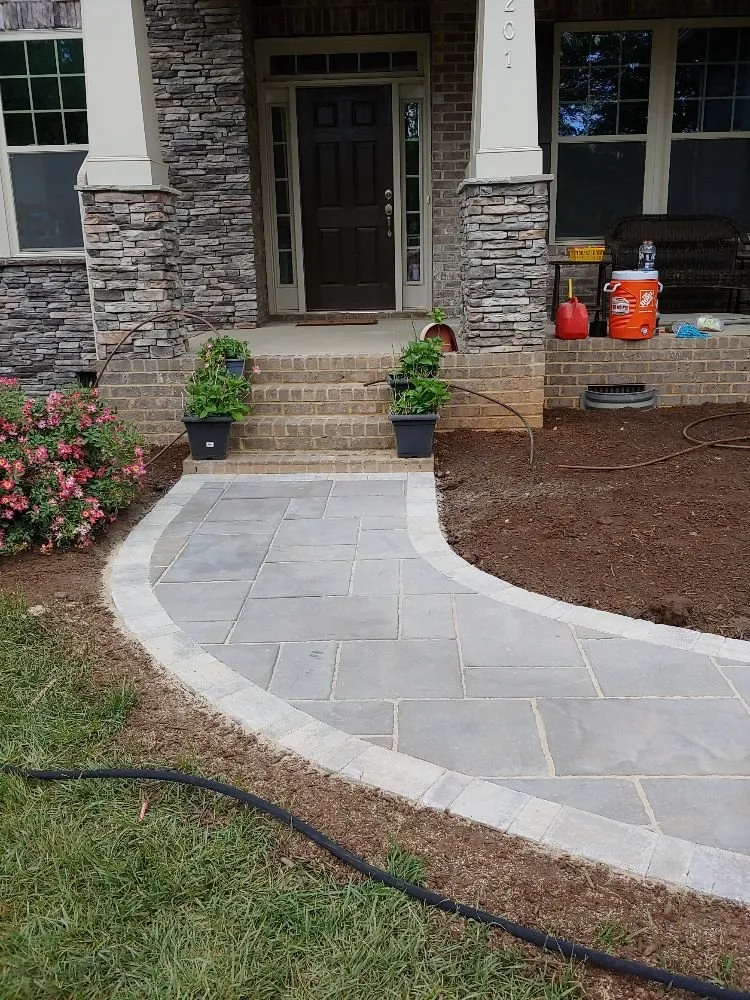 Top-rated landscape design for residential properties in Midland, NC by Higher Ground Landscaping