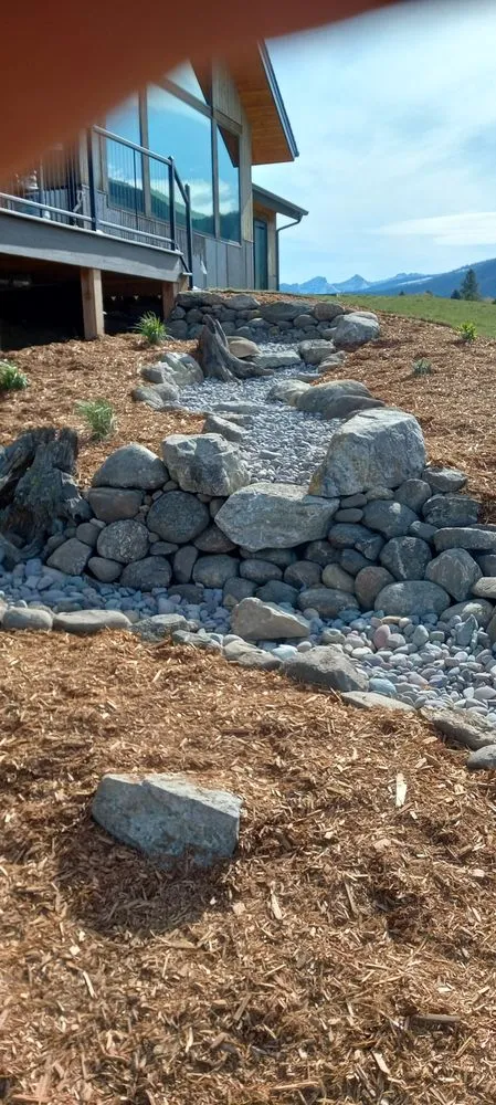 Expert residential landscaping in Hamilton, MT by Higher Mountain
