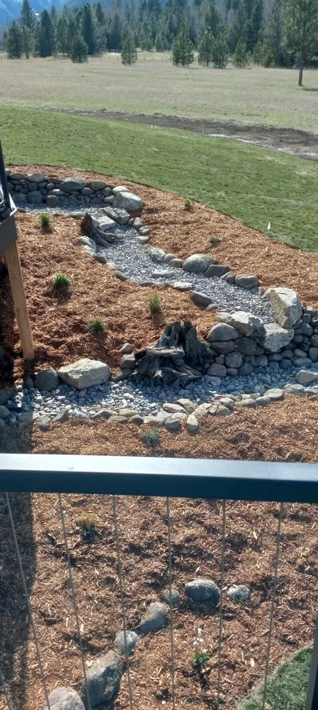 Top-rated landscape installation in Hamilton, MT by Higher Mountain