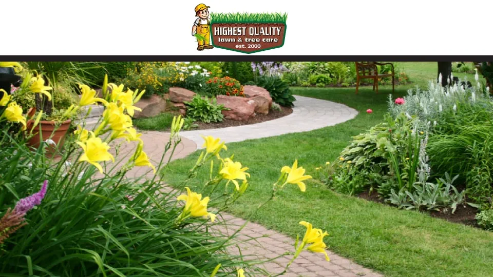 Professional landscape design in Auburn, NH by Highest Quality Lawn & Pest