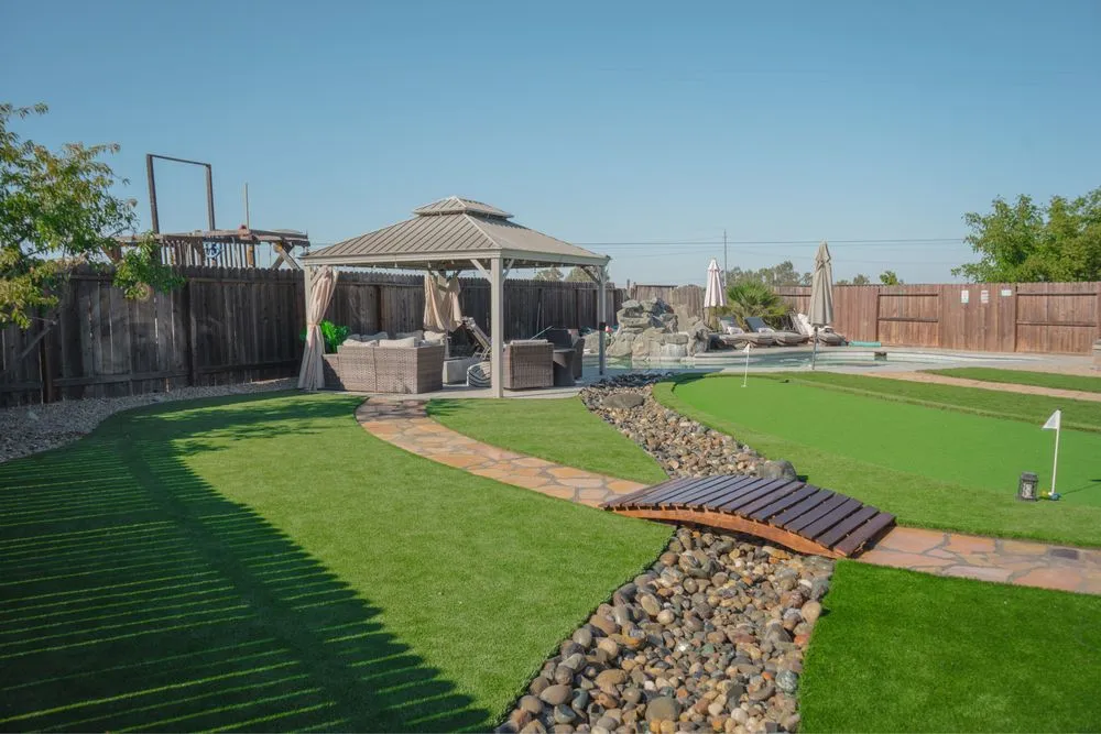 Custom outdoor landscaping in Sloughhouse, CA - Highland Hardscapes