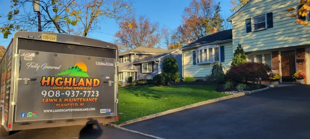 Affordable landscape design in Plainfield, NJ by Highland landscaping