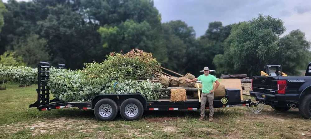 Top-rated landscape installation for residential properties in Highland Township, MI by Highland Tree Farm