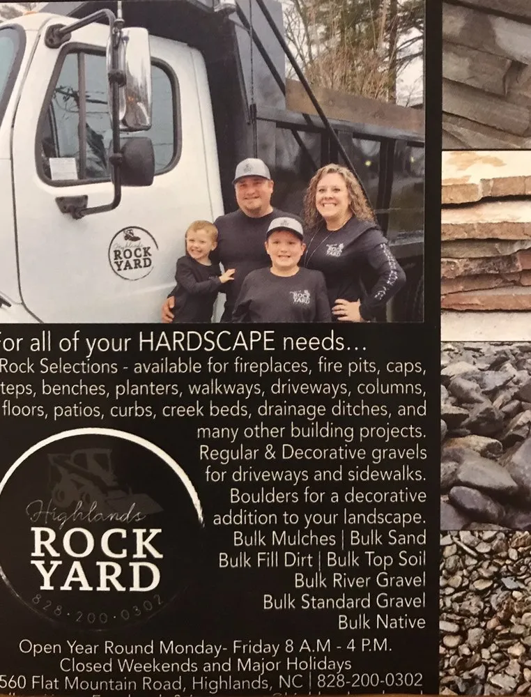 Professional landscape installation experts serving Highlands, NC - Highlands Rock Yard