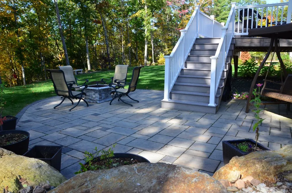 Custom yard cleanup service in Glastonbury, CT by Highlight Landscape & Design