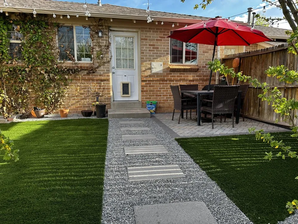 Affordable lawn mowing service for year-round maintenance in Commerce City, CO by HighPoint Outdoor Designs