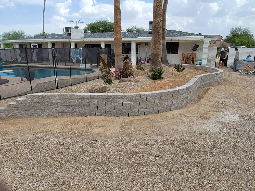 Top-rated lawn mowing service for year-round maintenance across Phoenix, AZ - Higueras Hardscape