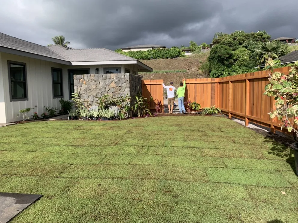 Expert lawn mowing service with custom design across Kailua-Kona, HI - HIL Maintenance