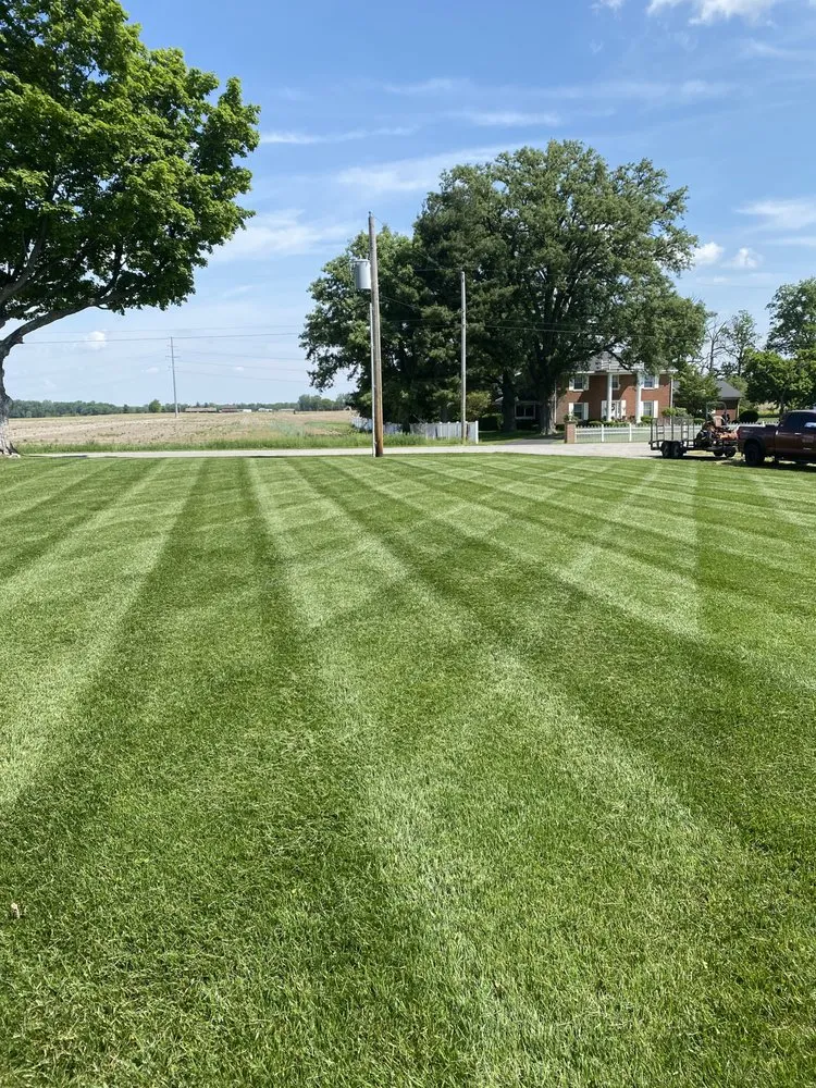 Top-rated lawn care service for homes in Cromwell, IN by Hilbish Lawncare