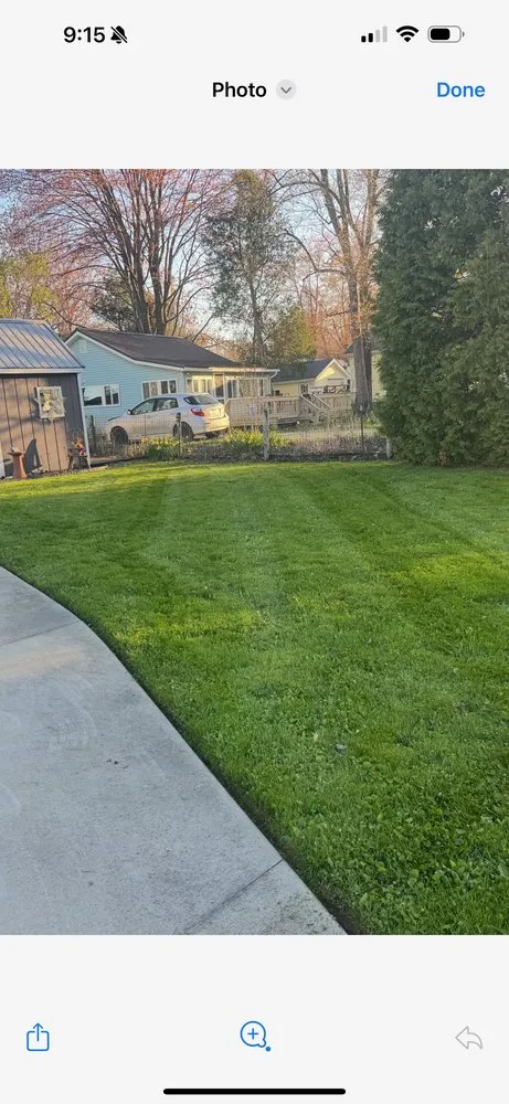 Expert garden landscaping for residential properties in Lexington, MI by Hildebrands lawn and snow removal
