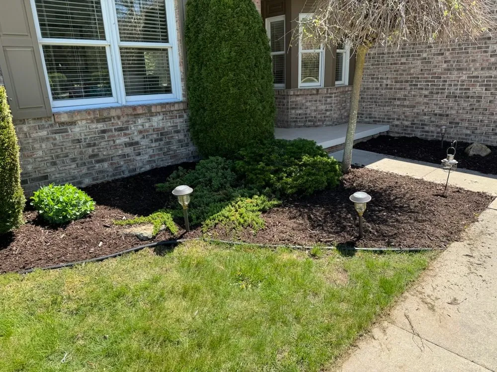 Professional landscape design in Lexington, MI by Hildebrands lawn and snow removal