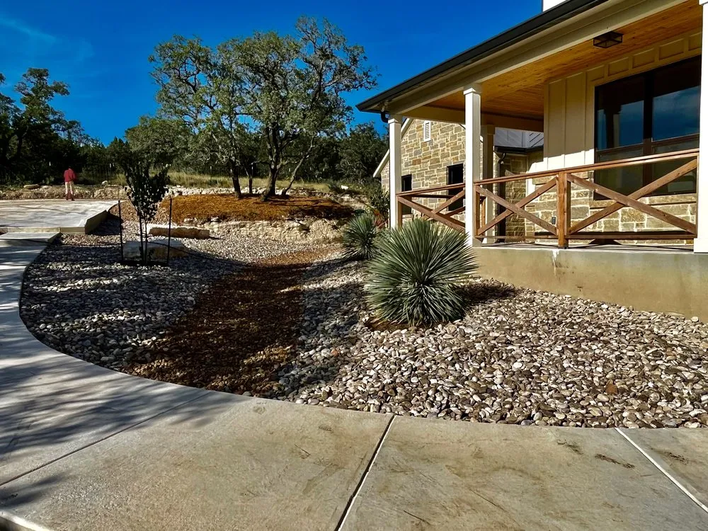 Top-rated landscape installation in Fredericksburg, TX by Hill Country Pristine