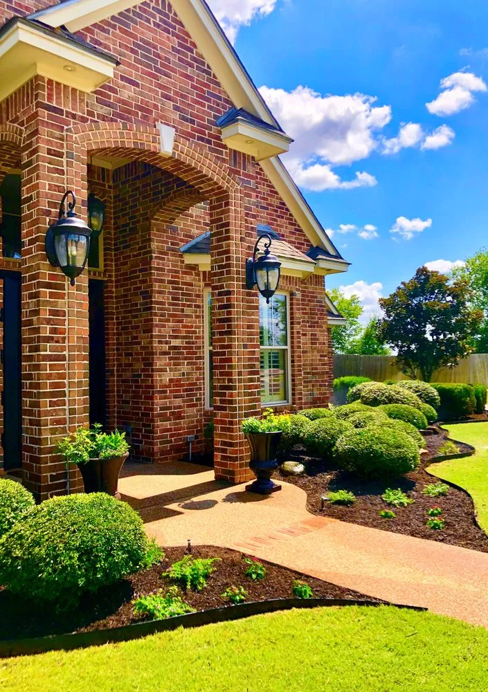 Custom outdoor landscaping for residential properties across Georgetown, TX - Hill Country Rainmakers