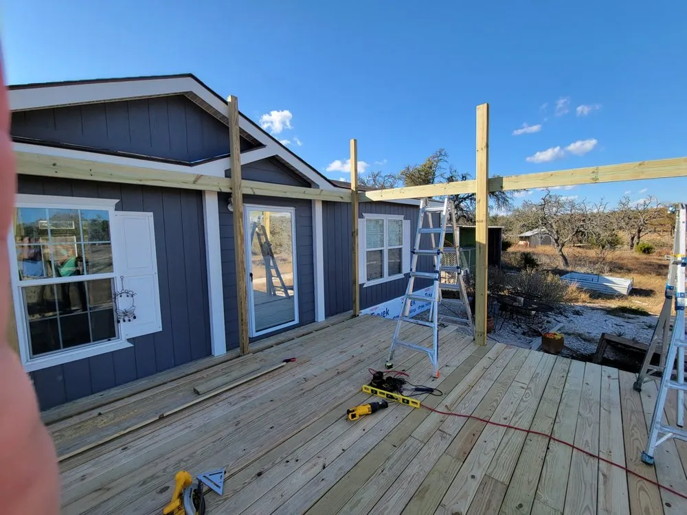 Professional outdoor landscaping for beautiful yards in Bandera, TX by Hill Country Services