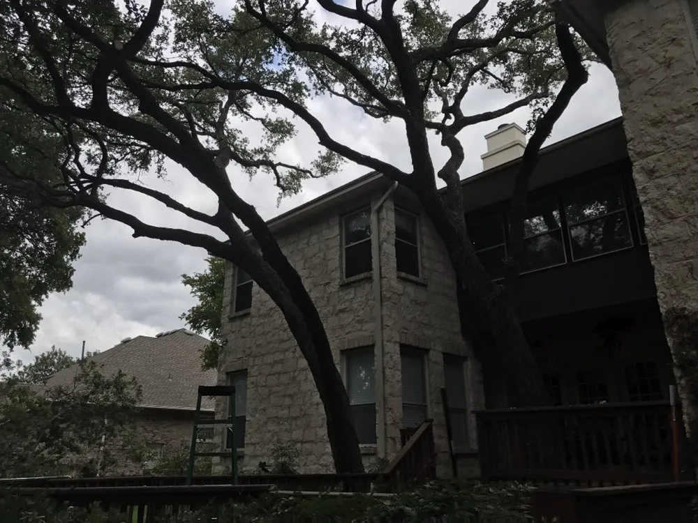 Affordable lawn mowing service in Round Rock, TX by Hill Country Tree Trimming