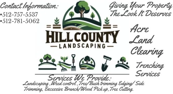 Hill County LandScaping Logo