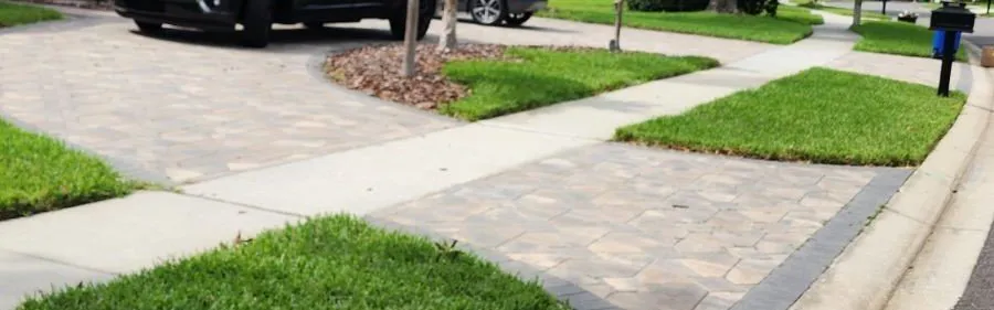 Expert landscape installation in New Port Richey, FL by Hill Lawn Care