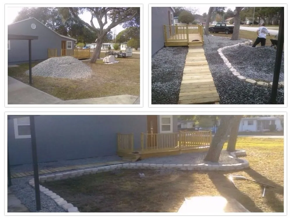 Affordable garden landscaping near you in Port Orange, FL by Hiller Lawn Care