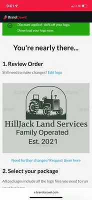 Hilljack Land Servies Logo