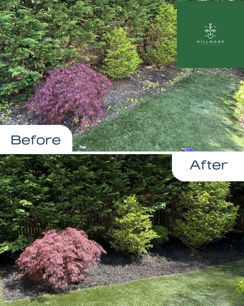 Local landscape design for year-round maintenance in Farmingdale, NY by Hillmans Property Services