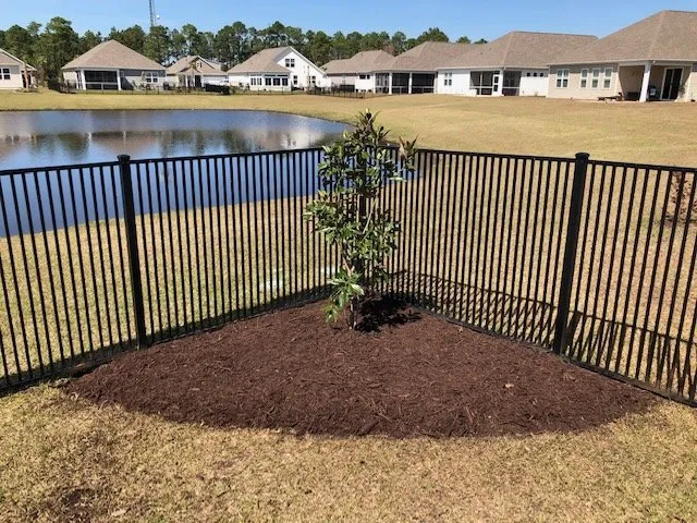 Custom landscape design in Conway, SC by Hills Cutting Edge