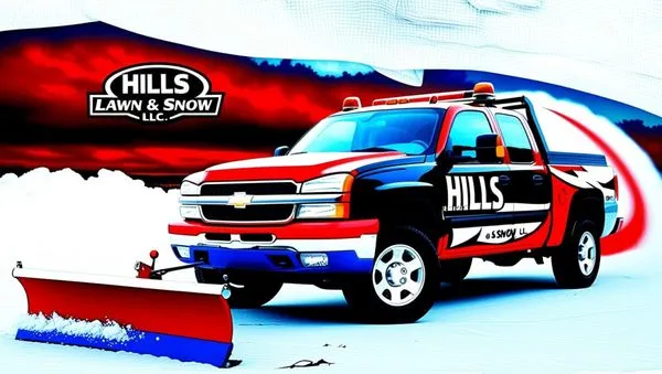 HILLS Lawn & Snow Logo