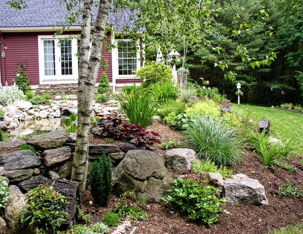 Expert yard maintenance with custom design in Berlin, CT by Hillside Landscaping Co.