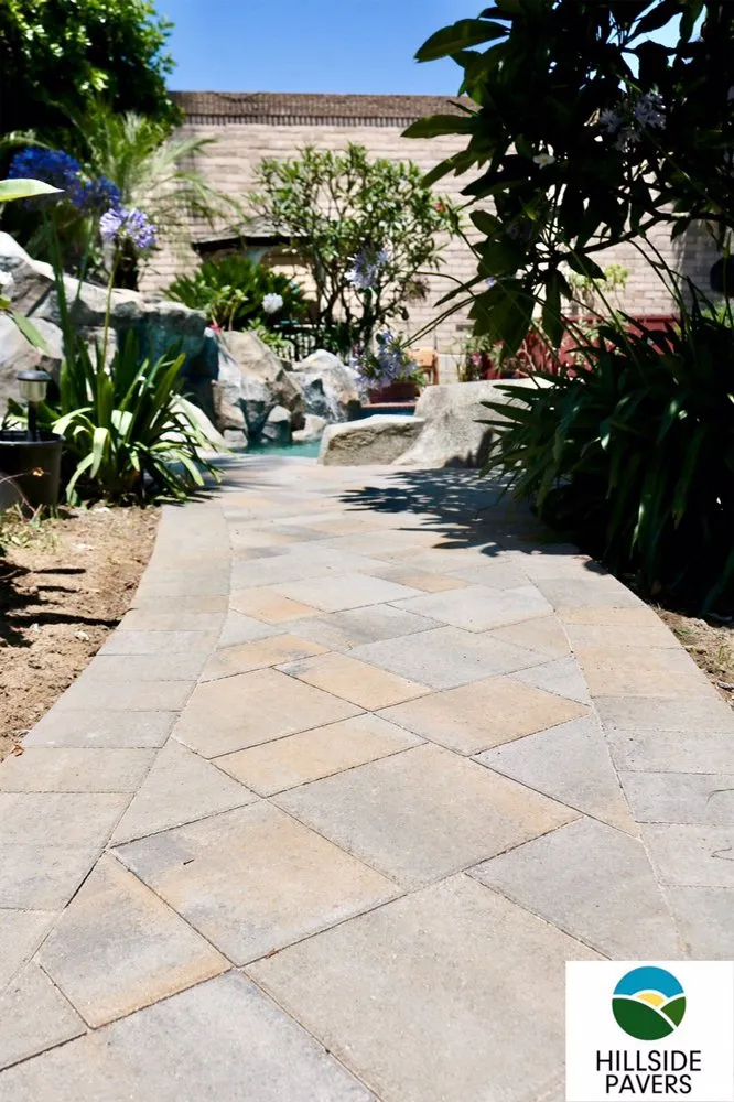 Expert lawn mowing service experts serving Orange, CA - Hillside Pavers