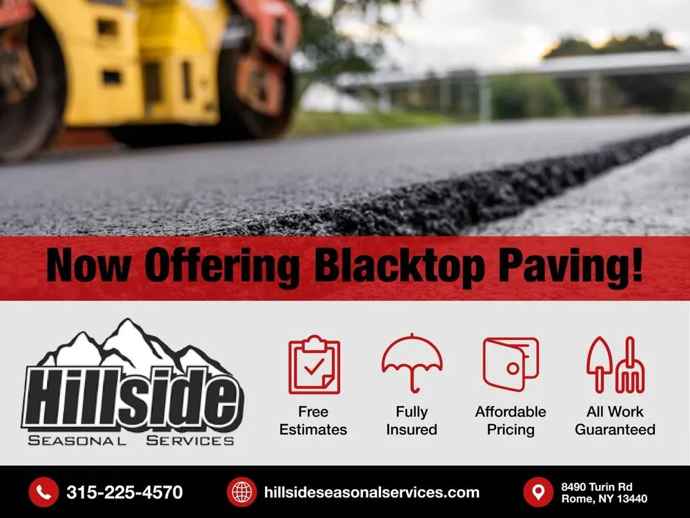 Professional landscape installation for homes in Rome, NY by Hillside Seasonal Services