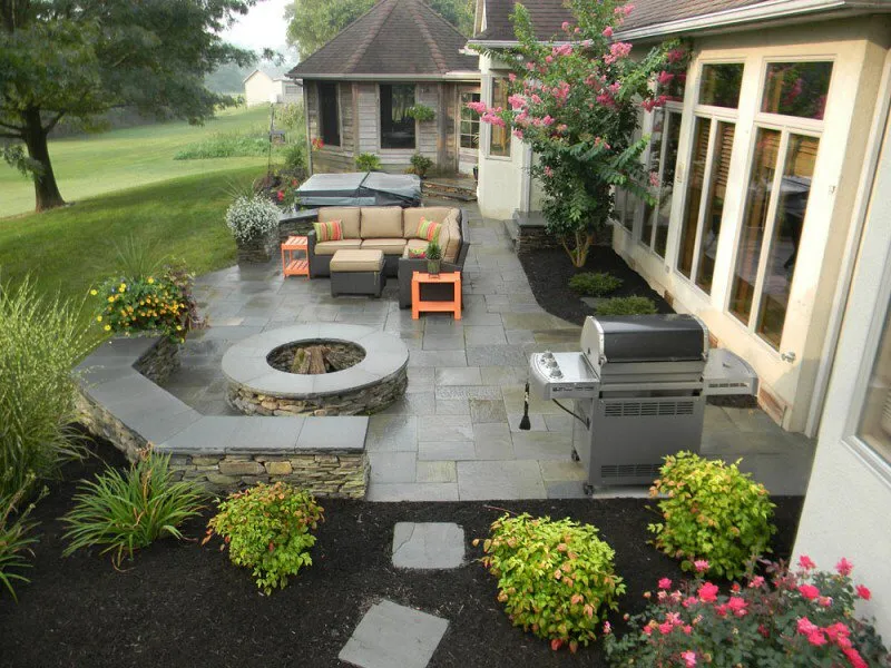 Affordable garden landscaping for homes in Culpeper, VA by Hillside Tree and Landscaping