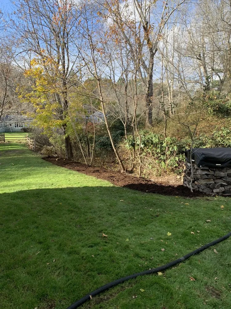 Professional landscape design for beautiful yards in Pembroke, MA by Hillstrom Bros. Landscape Contractors
