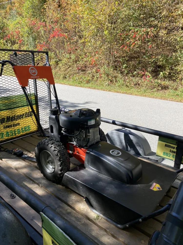 Professional outdoor landscaping in Hinsdale, NH by Hilltop Helper