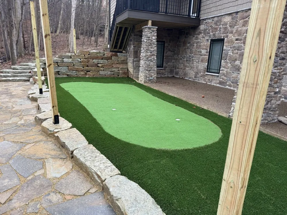 Trusted outdoor landscaping with custom design in Dresden, OH by Hilltop Landscapes