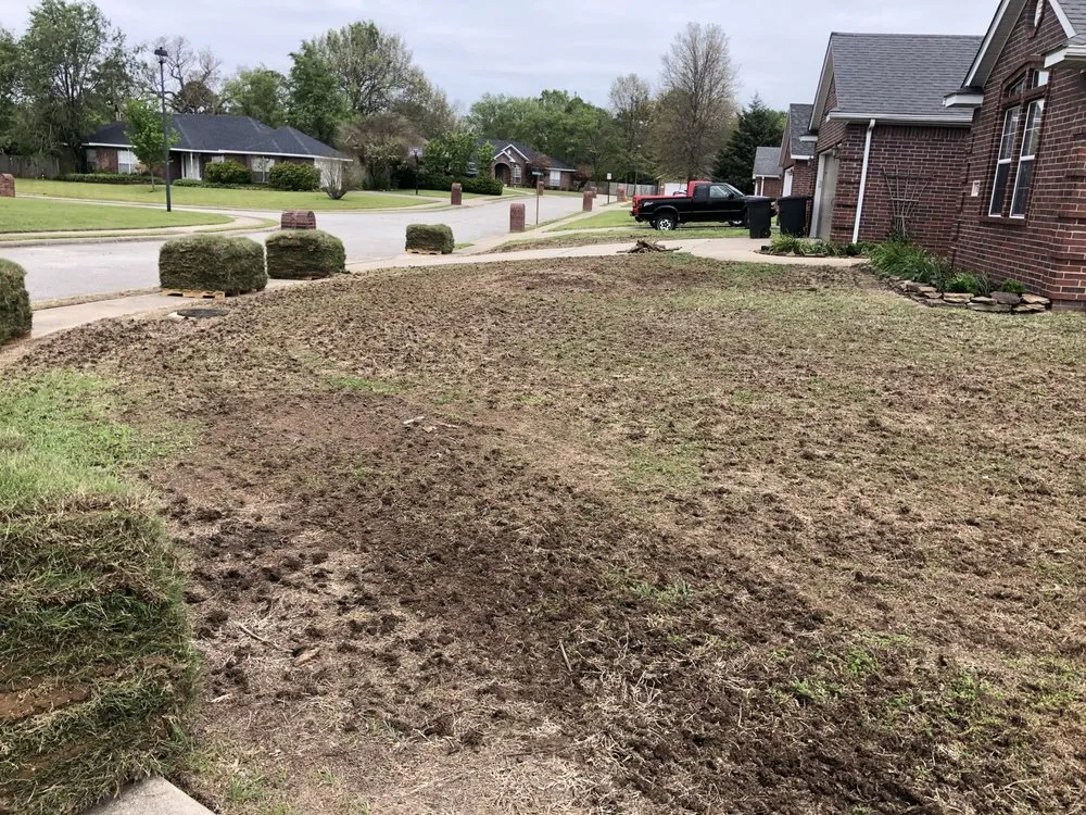 Affordable landscape design with custom design in Bethel Heights, AR by Hilltop Landscaping