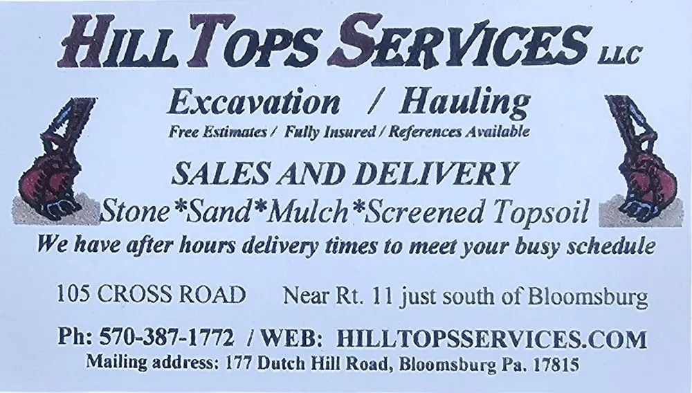 Trusted yard cleanup service in Bloomsburg, PA by Hilltop Service