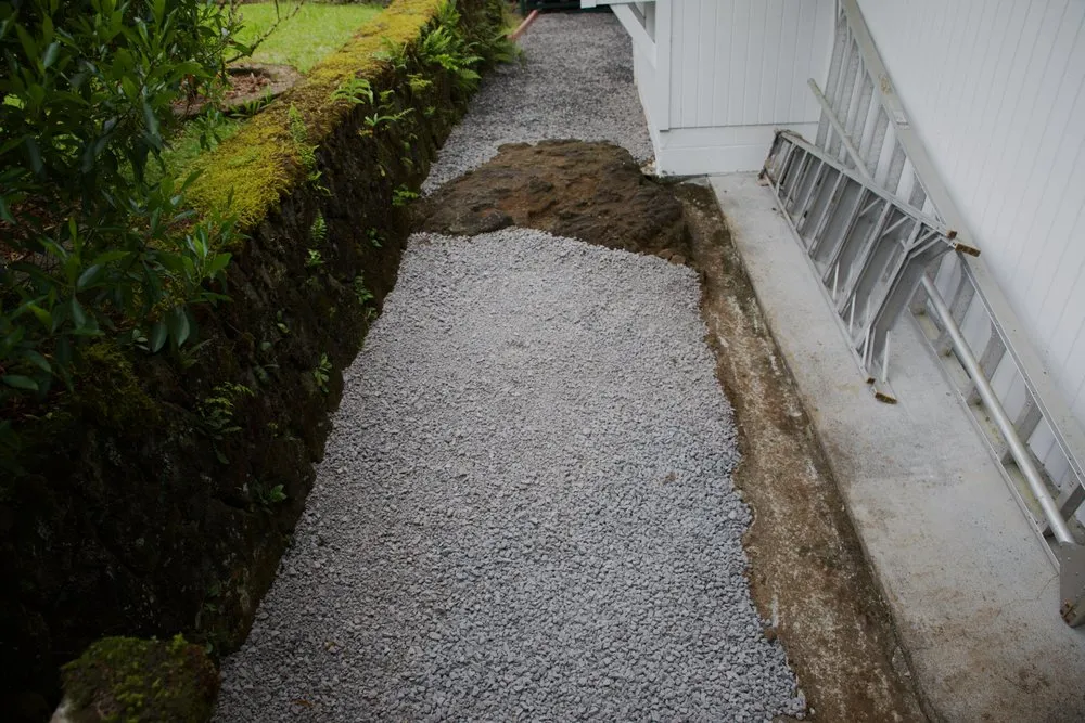 Local landscape installation in Keaau, HI by Hilo Turf