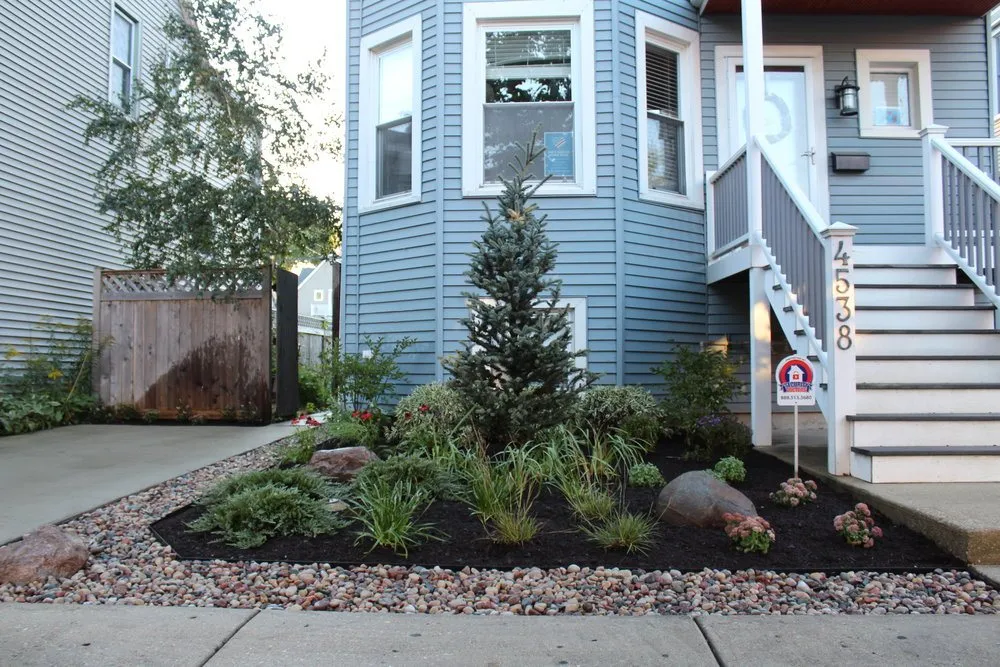 Top-rated lawn mowing service for residential properties in Chicago, IL by Himsben Design Studio