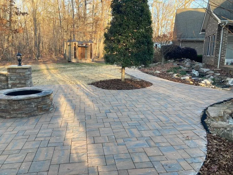 Professional yard maintenance experts serving Asheboro, NC - Hinesley and Landscape Contractors