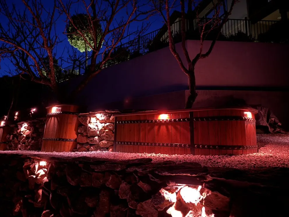 Custom garden landscaping for year-round maintenance in Santa Cruz, CA by Hippos Landscape Services