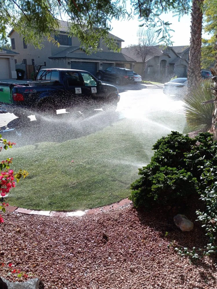 Custom lawn care service for residential properties in Casa Grande, AZ by Hire A Henchman DBA The Molina Family Group