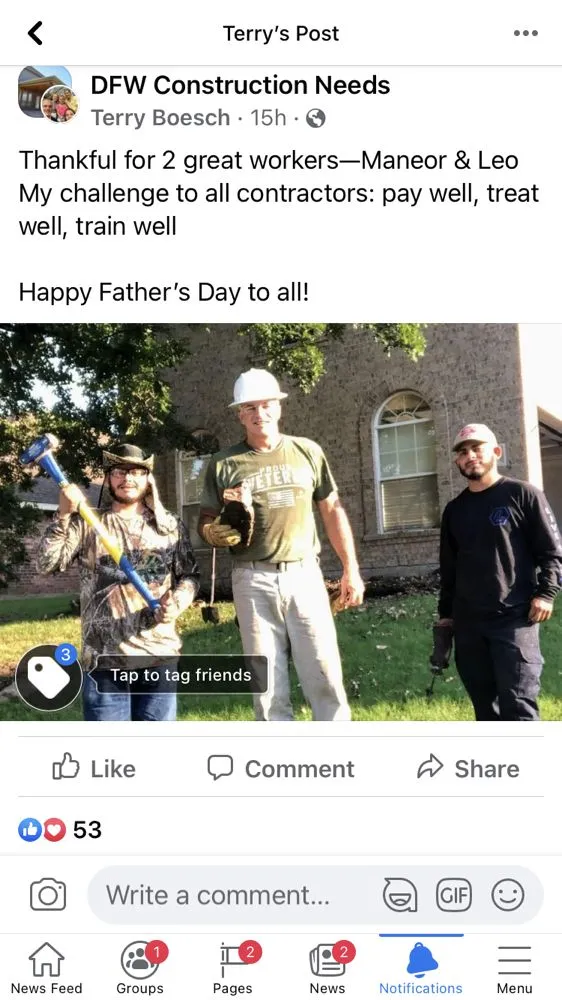 Top-rated landscaping services for beautiful yards in McKinney, TX by Hire-a-Vet Mulch Beds & Junk Removal