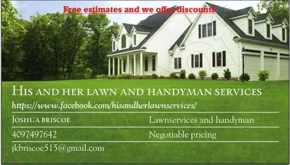 Reliable lawn care service for outdoor upgrades across Port Arthur, TX - His and her lawn and handyman services