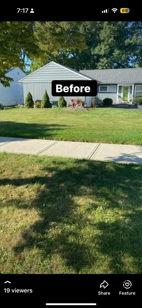 Custom garden landscaping in Akron, OH - His and Hers Landscaping