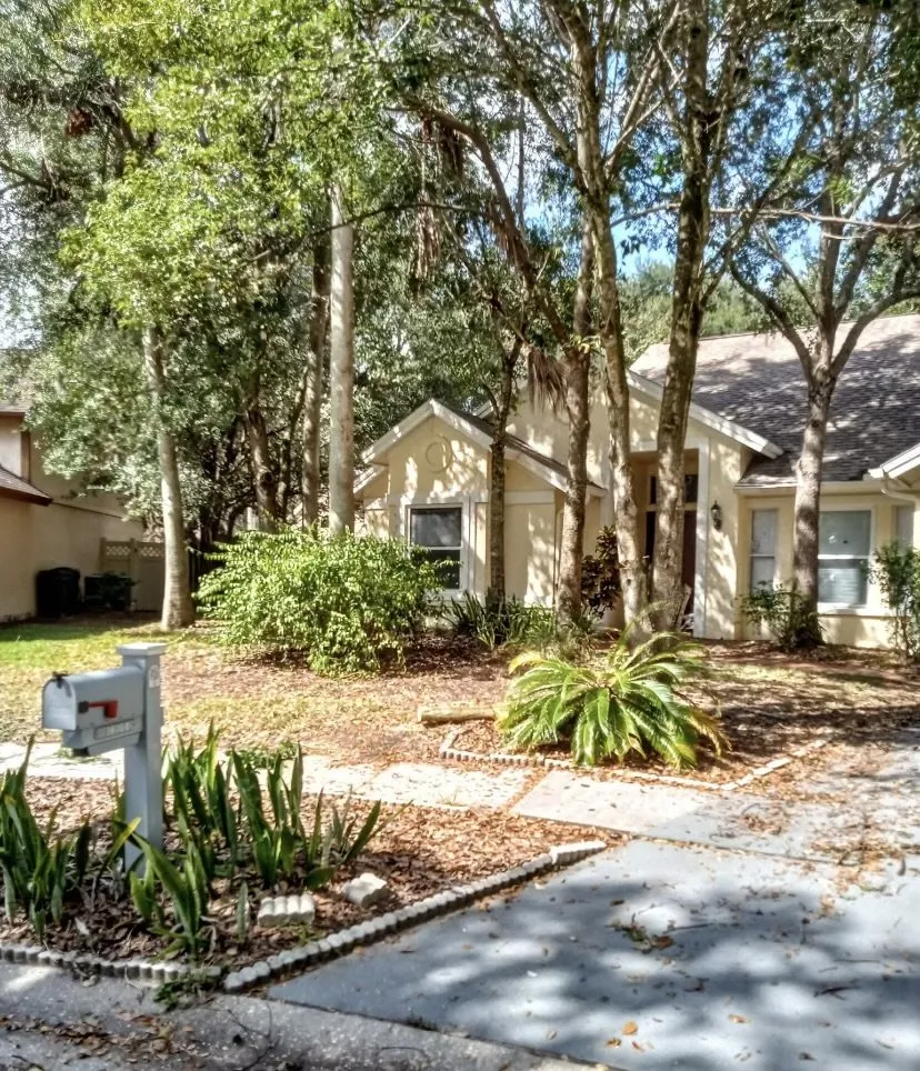 Affordable garden landscaping for year-round maintenance in Valrico, FL by His and Hers Tree Service