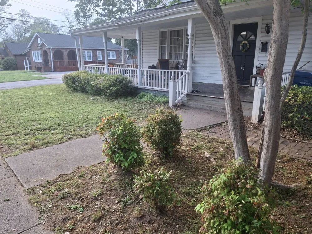 Custom outdoor landscaping for homes across Central, SC - His Kingdom Services